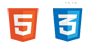 html5 and css3 logo